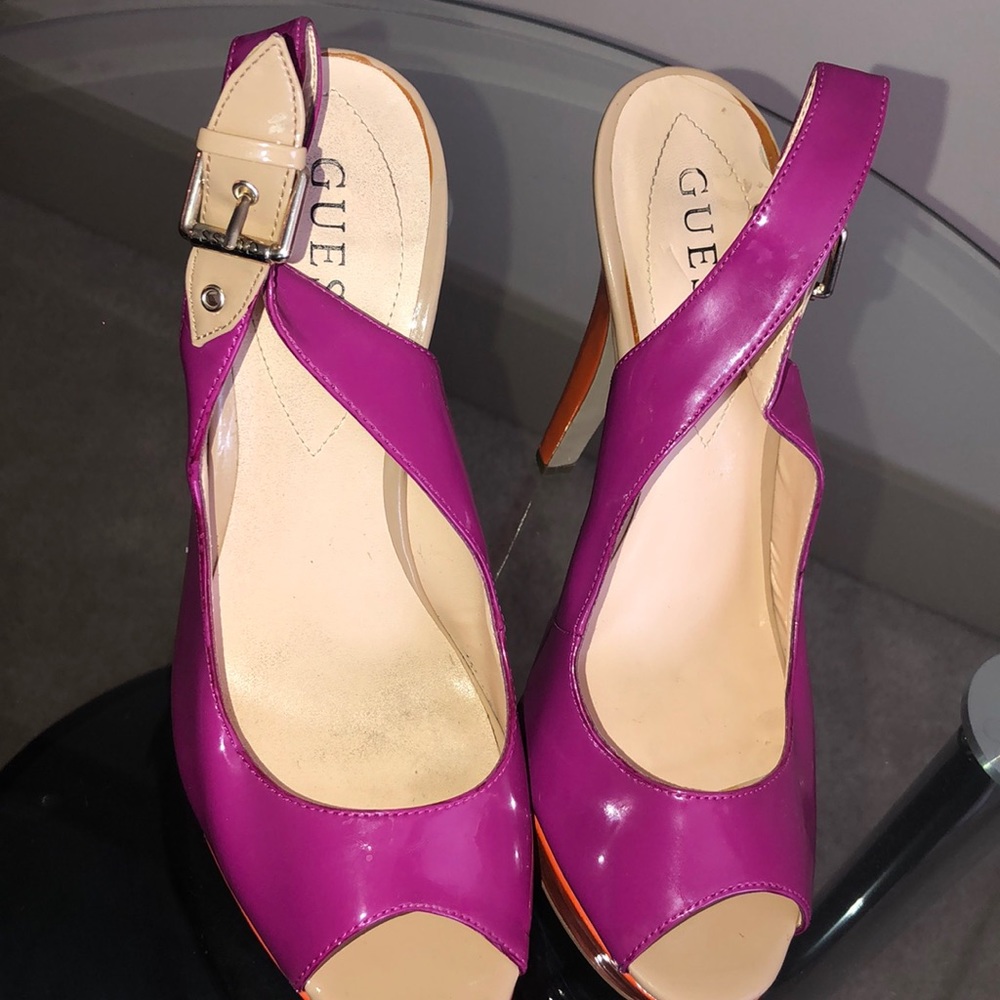 Guess Color Block Heels - Picture 2 of 7